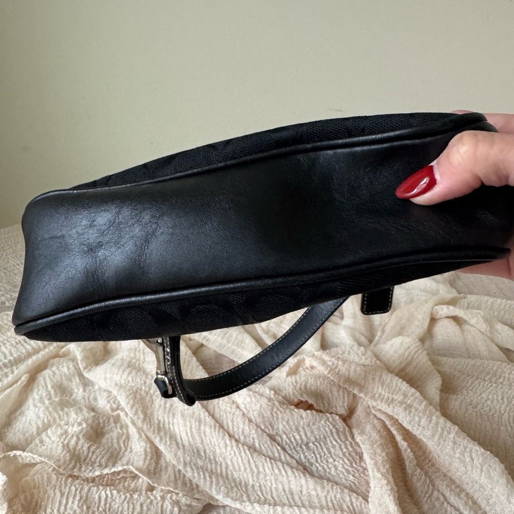 Chic vintage Coach hampton signature mini bag y2k soho - Picture 8 of 10